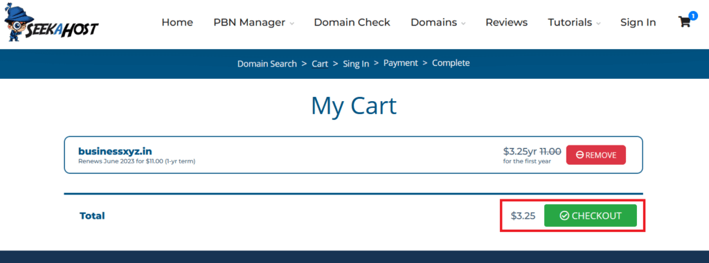 cheapest in domain registration