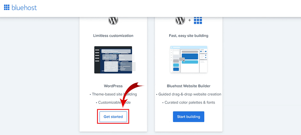 how to install wordpress in bluehost