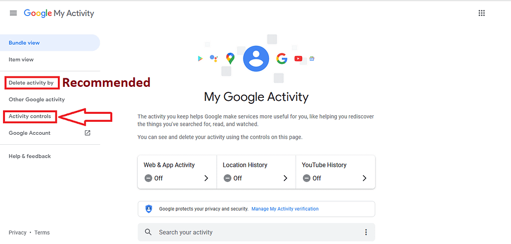google search